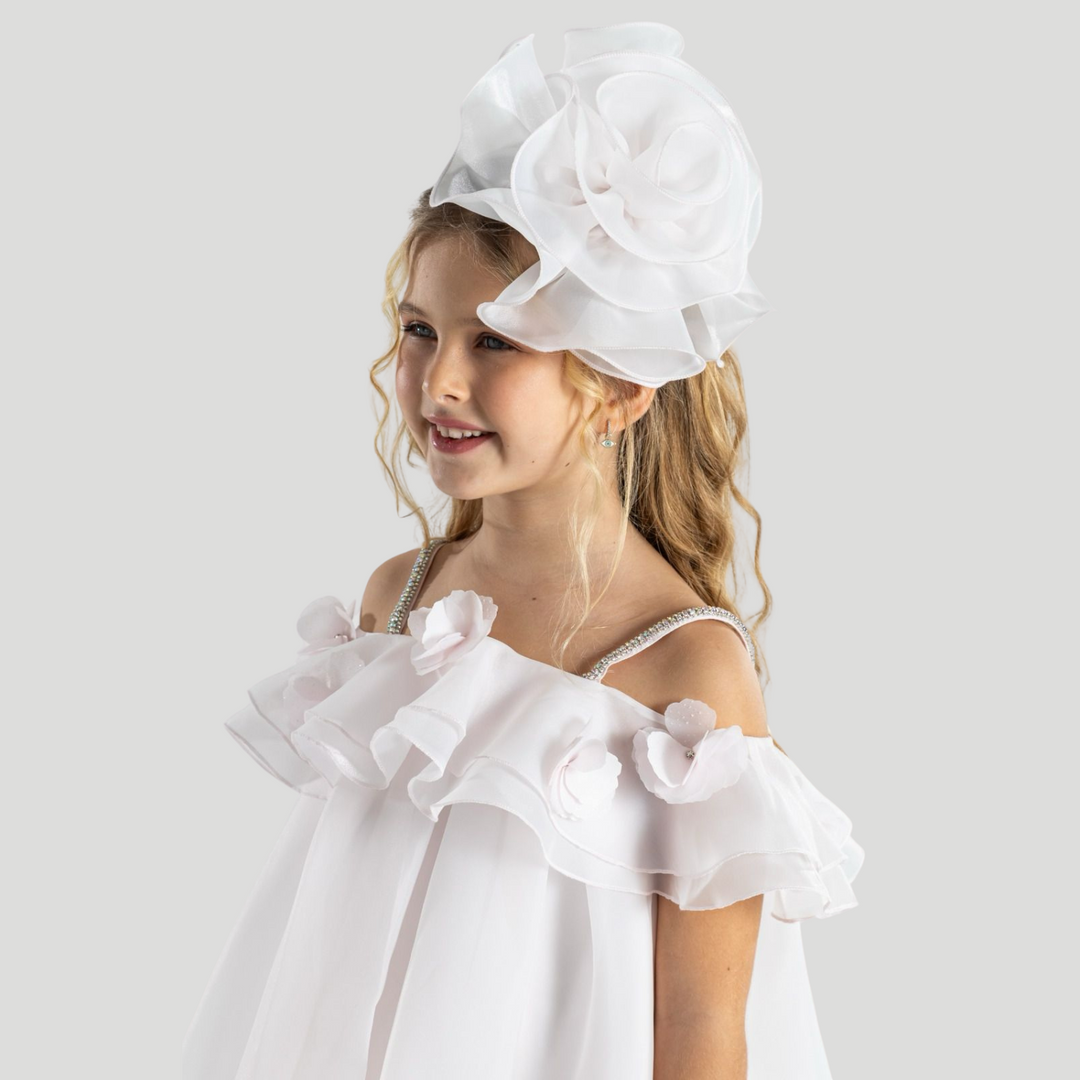 Robe européenne Ophelia en organza