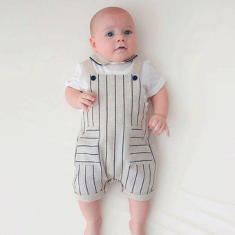 Playful Stripe Baby Boys Set