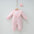 Frilly Bow Girls Pajama Set
