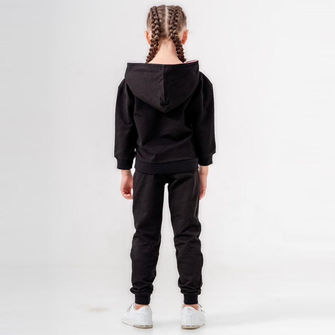 Ensemble de jogging en coton à fleurs conviviales
