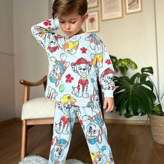 Pyjama unisexe en coton Pat' Patrouille