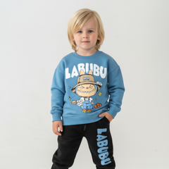 LA-BU-BU Boys Joggers Set