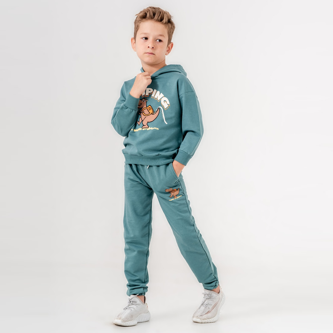 Ensemble de jogging en coton pour garçon de camping
