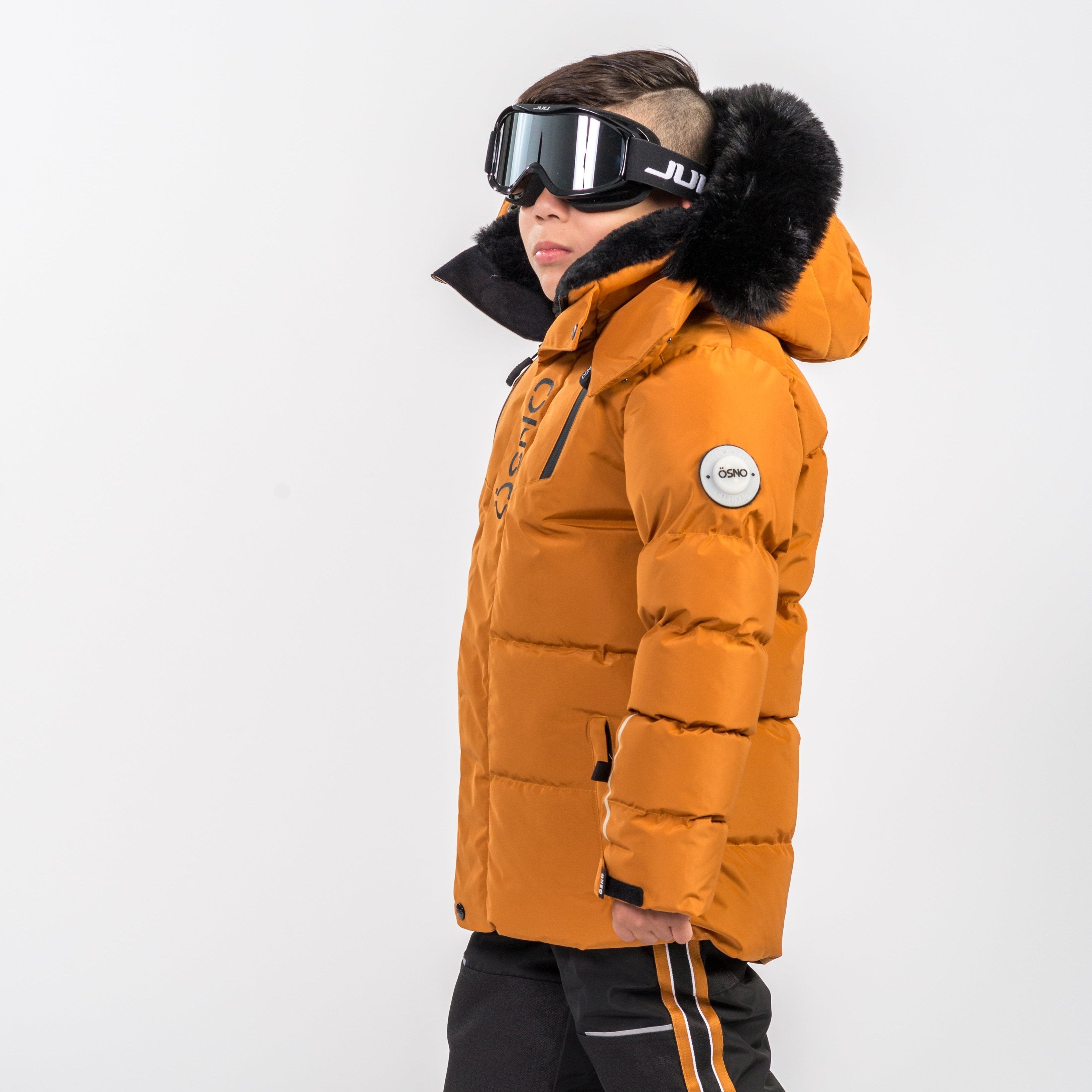 Luca's Luxury boys snowsuit with sleek design by Junior Kids