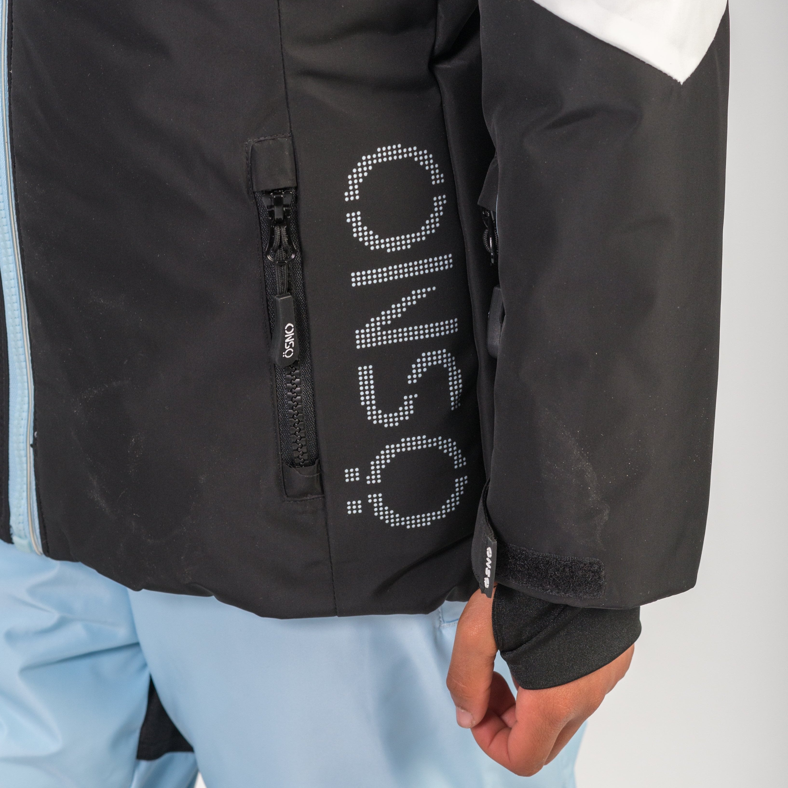 Lily's Performance girls snowsuit in blue by Junior Kids