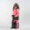 Eva's Performance girls snowsuit in coral with stylish details by Junior Kids