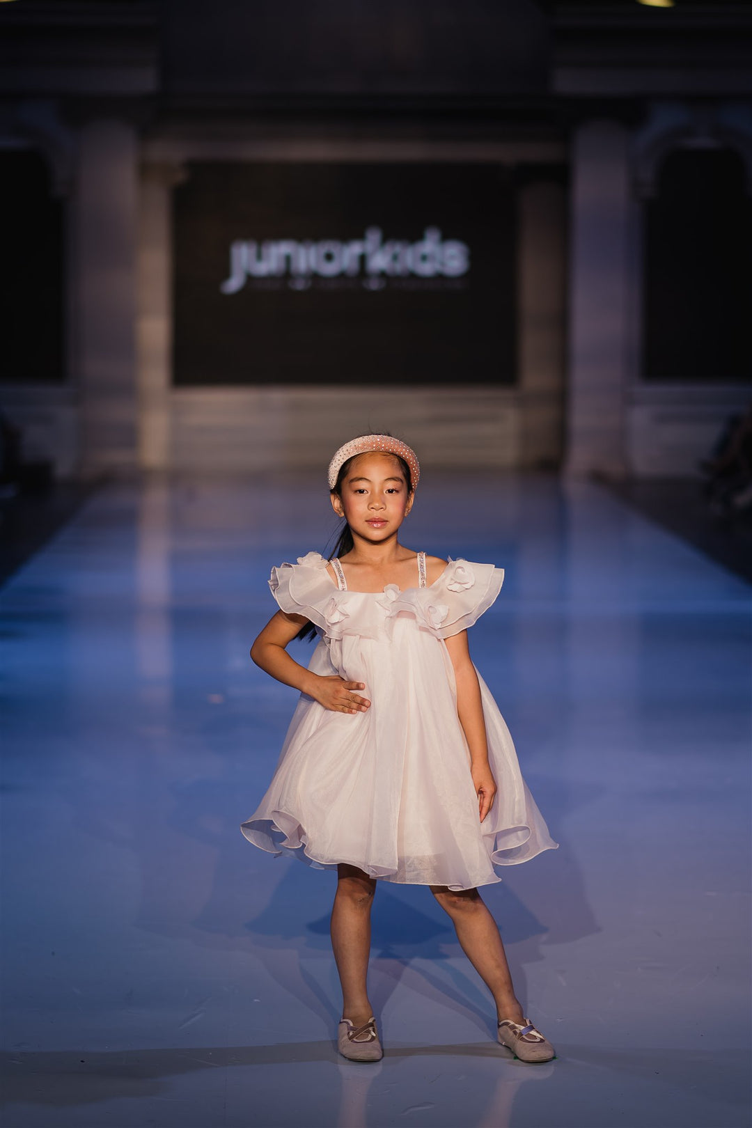 Robe européenne Ophelia en organza