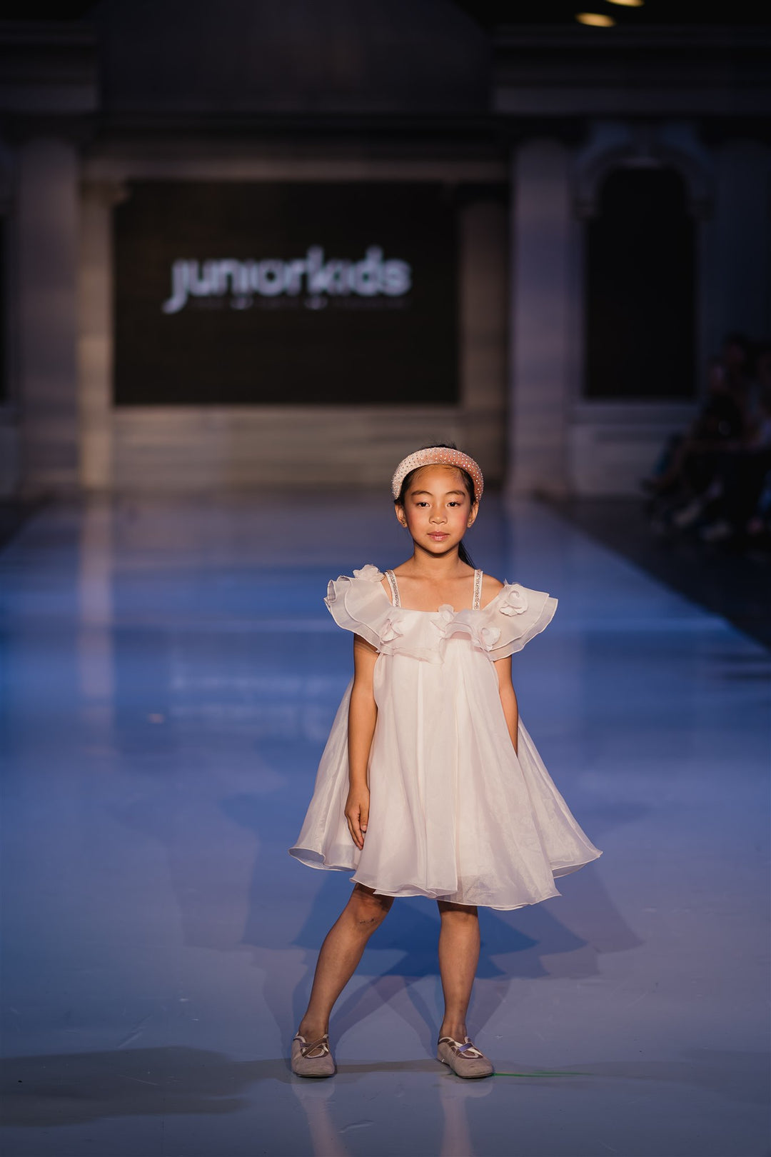 Robe européenne Ophelia en organza