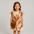 Robe en lin Tropical Isla pour filles