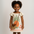 Robe en lin Tropical Isla pour filles