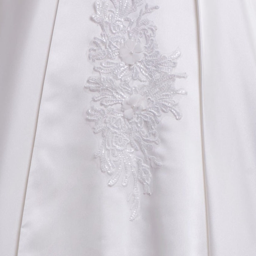 Robe formelle en satin Simone pour filles