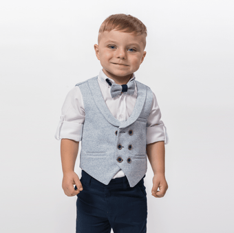 Costume formel bleu macho pour garçon