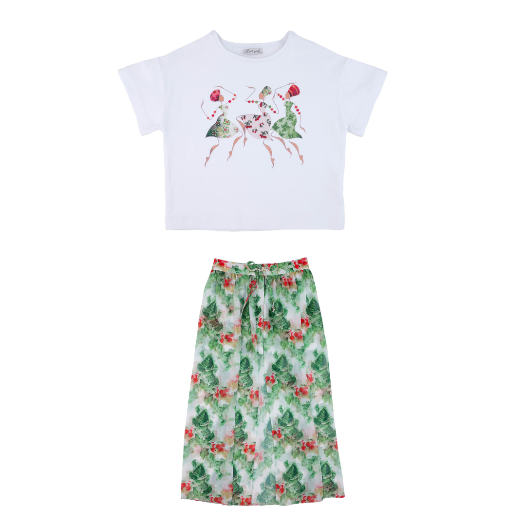 Jungle Dancing Girls Casual Set